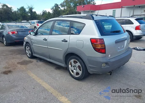 2004 Pontiac Vibe из США, поврежденный, VIN 5Y2SL62834Z407575